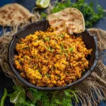 Paneer burji